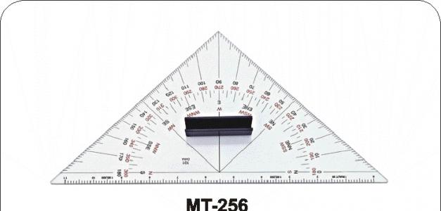 MT-256 Marine triangle w/plastic clip