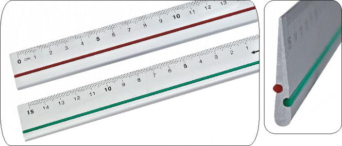 AR-252, AR-251 Aluminum ruler