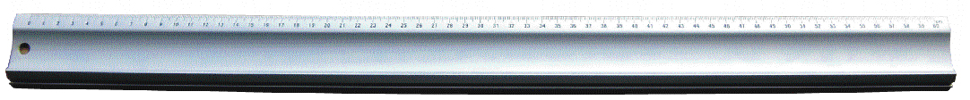 MA-40, 60, 100 Aluminum ruler (Flat type.)