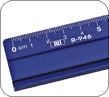 R-931C, 946C, 961C, 901C Aluminum ruler