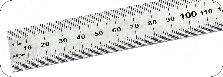 AST-30, 45, 50, 60, 100, 150, 200 Stainless steel ruler