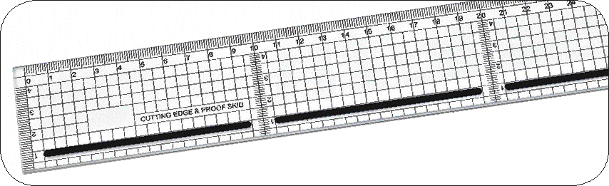 ARS-1830 Acrylic cutting ruler