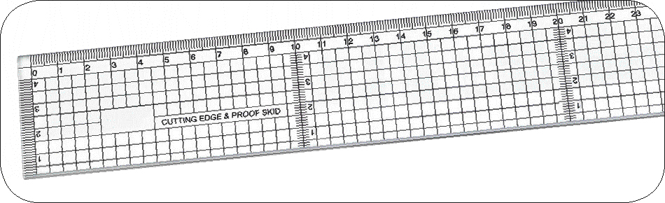AR-1850 Acrylic cutting ruler
