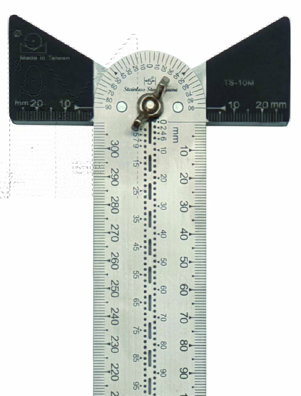TS-10 Stainless steel T-squaer ruler